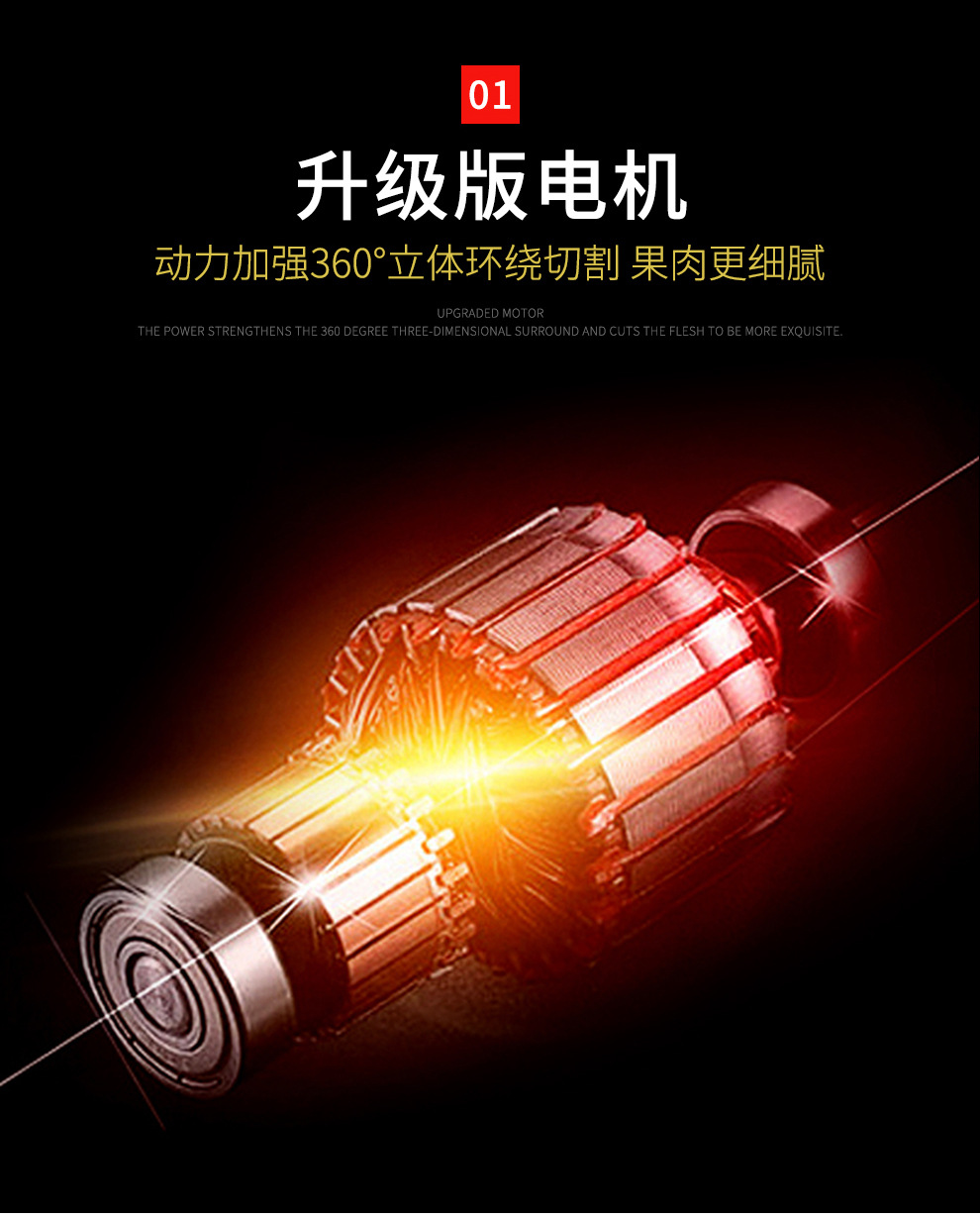 máy sinh tố công nghiệp Máy ép trái cây cầm tay Mini nhỏ đa năng Nước ép cốc Sinh viên Sạc nước Cup Cup Net Red Fry Fry Cup Cup - Máy ép trái cây máy xay cầm tay fatz