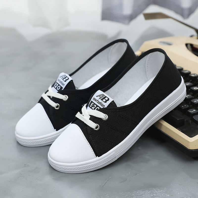 Trendy White Sneakers for Women 2026 Spring Shallow Sneakers Summer Breathable Canvas Shoes Comfortable Versatile Lightweight Shoes for Women Trendy White Sneakers for Women 2026 Spring Shallow Sneakers Summer Breathable Canvas Shoes Comfortable Versatile Lightweight Shoes for Women