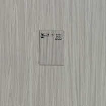 Fumeijia fireproof board with the same color 8834NT white tobacco woven wood refractory board veneer instead of high imitation