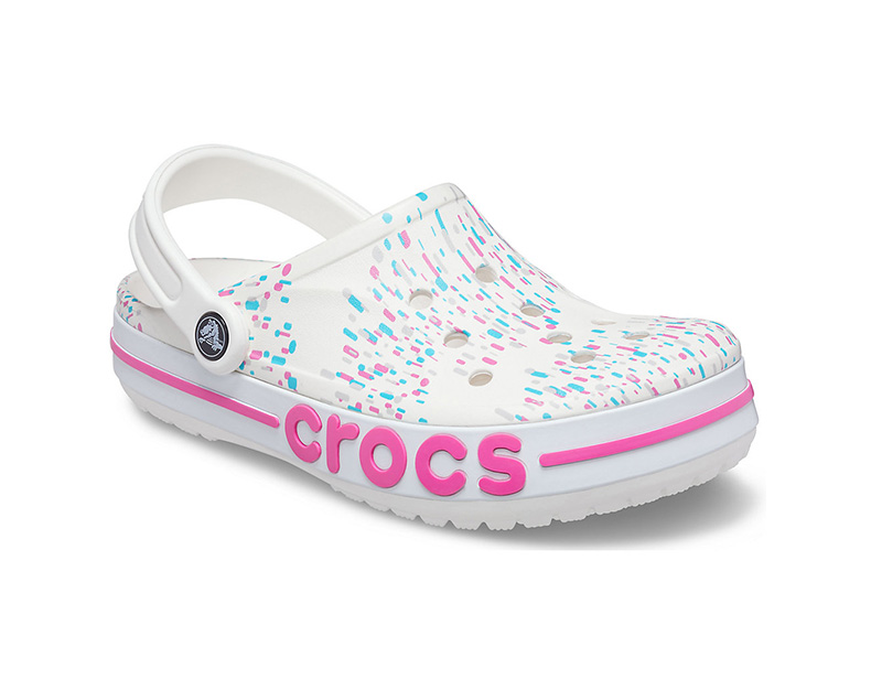 卡骆驰 Crocs 男女贝雅卡骆班 印花休闲沙滩鞋 Crostile树脂大底 图22