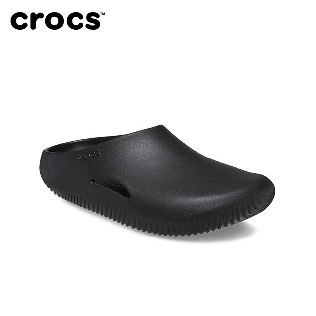 Crocs crocs ເກີບຫາດຊາຍຂອງຜູ້ຊາຍນອກ toe-toe slippers sandals ແມ່ຍິງ 208493