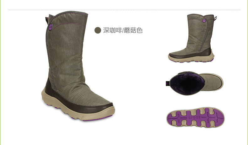 Chaussures de montagne neige en autre CROCS - Ref 1067649 Image 13