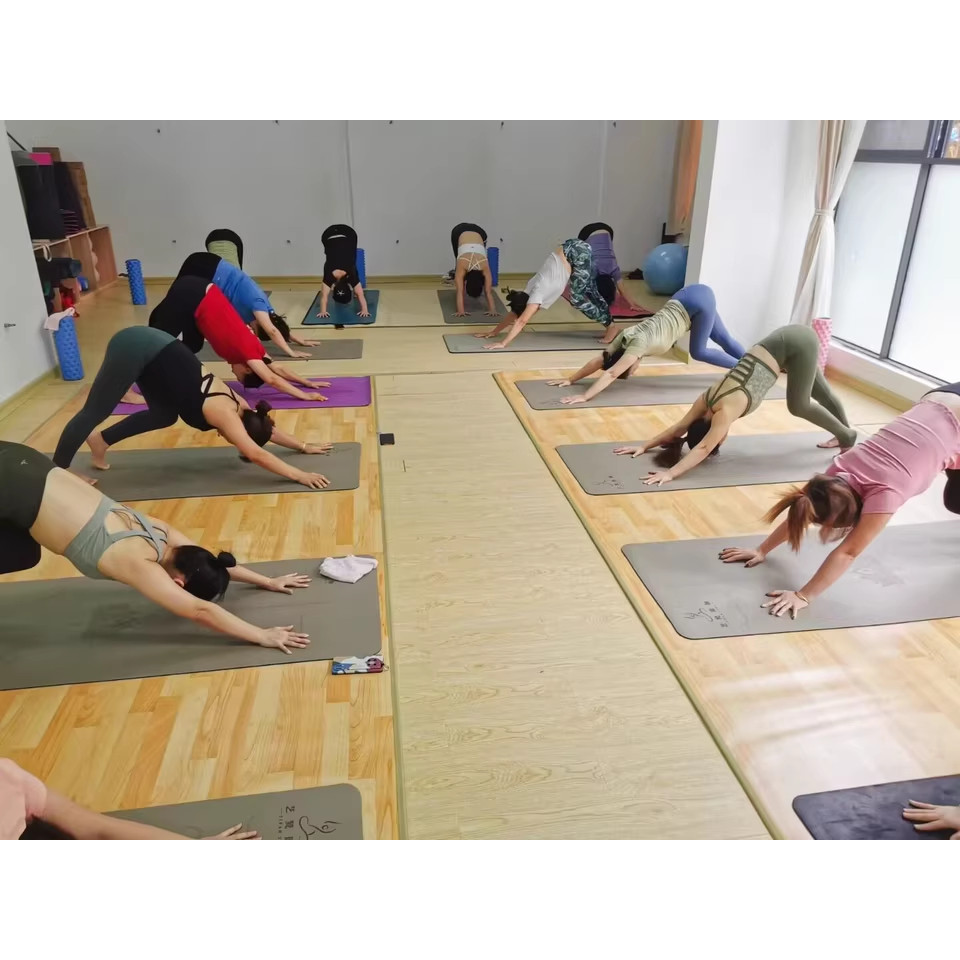 Royalstar Yoga Studio Graphene Floor Heating Mat Carbon Crystal Geothermal Mat Plus Heating Yoga Mat Floor Blanket for Living Room Home Use