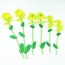 Balcony Classroom wall layout materials wall plastic wall foam wall decoration vegetable hull railing