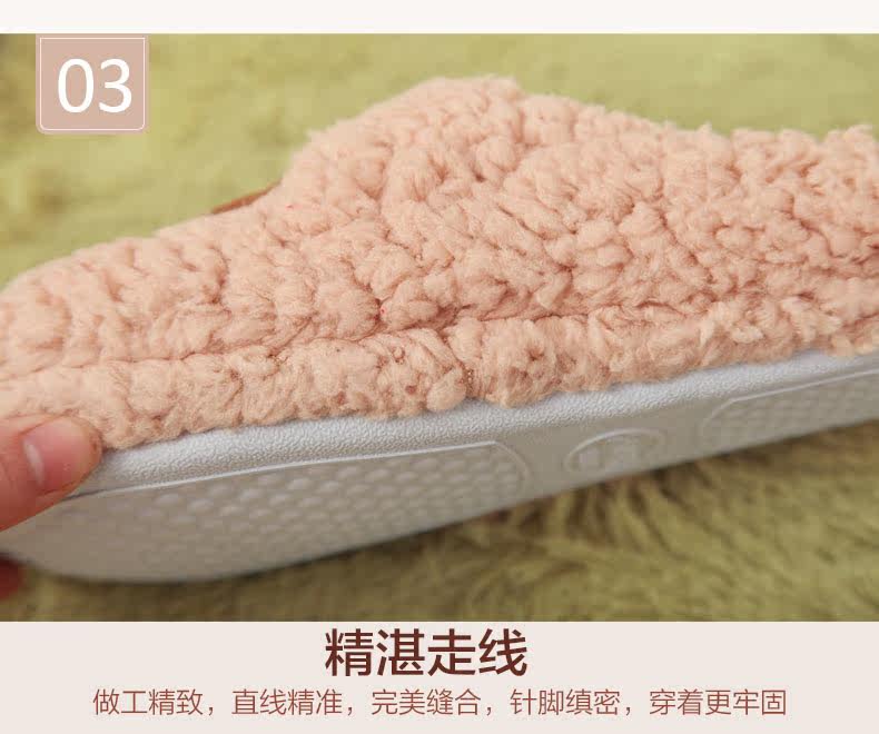 Pantoufles enfants en suède pour hiver - semelle tendon - Ref 1031123 Image 16