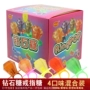 Diamond Sugar Jiameilai Children Sugar Sugar Sugar 10g * 30 Pack Kẹo pha lê hoài cổ Đồ ăn vặt sáng tạo - Nhẫn nhẫn nam vàng 18k