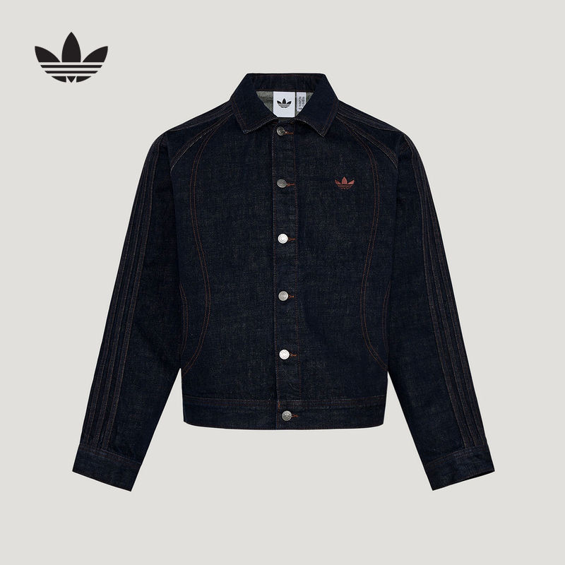 Adidas Adidas Official Sports 2026 Spring Men's Denim Jacket Kt6338