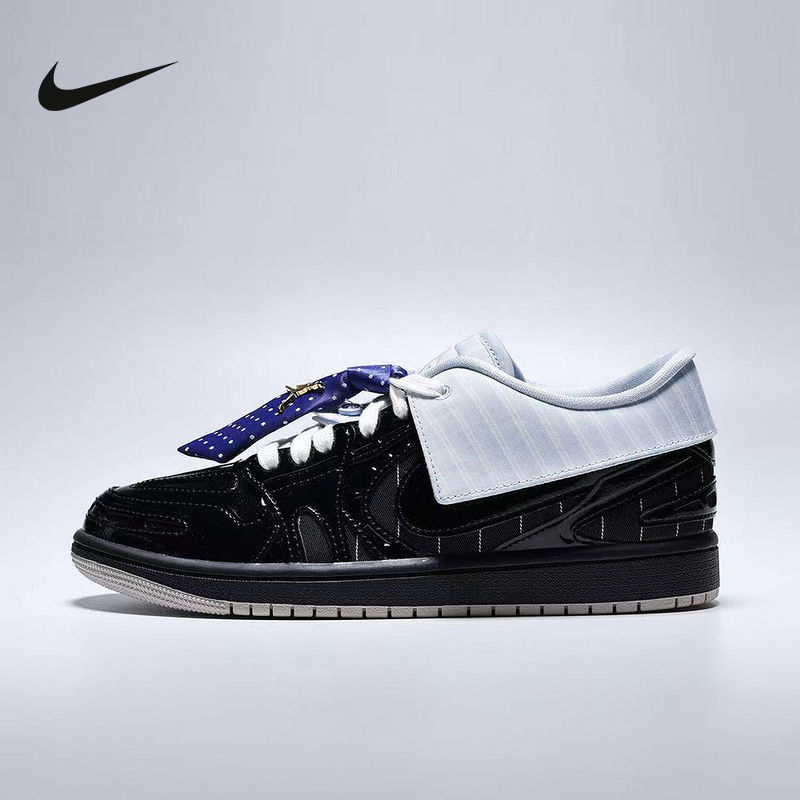 Nike Women's Shoes Air Jordan 1 Low Thin Stripes Lightweight Cushioning Sports Shoes Ir7554-001 Nike Women's Shoes Air Jordan 1 Low Thin Stripes Lightweight Cushioning Sports Shoes Ir7554-001