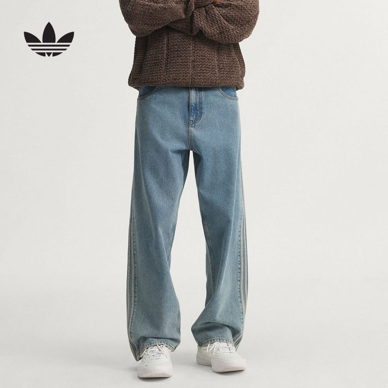 Adidas (Adidas) | (New Style) 2026 Autumn Men's Denim Trousers Ks4966