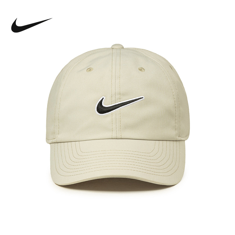 Nike Baseball Cap for Men and Women, New Summer Outdoor Adjustable Sunshade Cap Fb5369-010