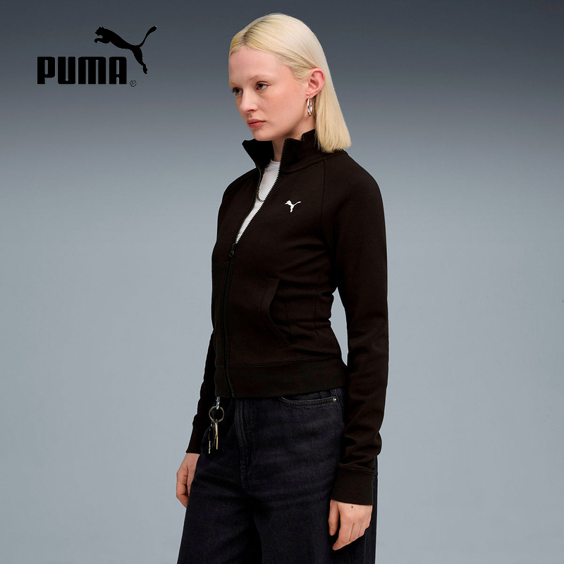 Puma Sports 2026 Spring Women's Knitted Jacket 634530-01