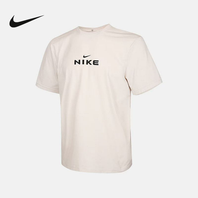 Nike Men's T-Shirt Summer New Style Casual Large Hook on the Back Quick-Drying Breathable Sports Short Sleeve Iv2640-030