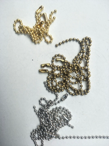 2,4 мм медная доска шариковая цепь цепь цепочка защиты окружающей среды Уловка Капсула шариковые шарики цепи