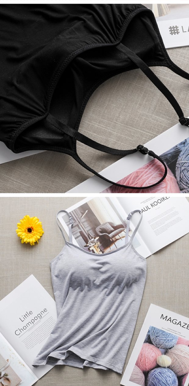 Áo ngực một mảnh sling chống ánh sáng cơ sở áo ngực phần dài quấn ngực ngực ống đồ lót học sinh - Ống áo lót 2 dây
