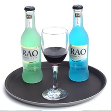 防滑耐摔餐饮端菜快餐圆形托盘