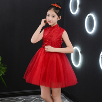 National Day Childrens Chorus Costume for Primary and Primary Students Chorus Costume Girl Gown Poetry Recital Performance Suit