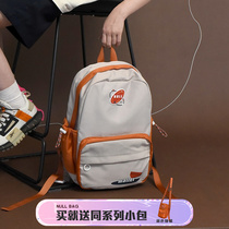 nullbag original day family small crowdstart high school high school student double shoulder bag large capacity bag nylon class knapsack
