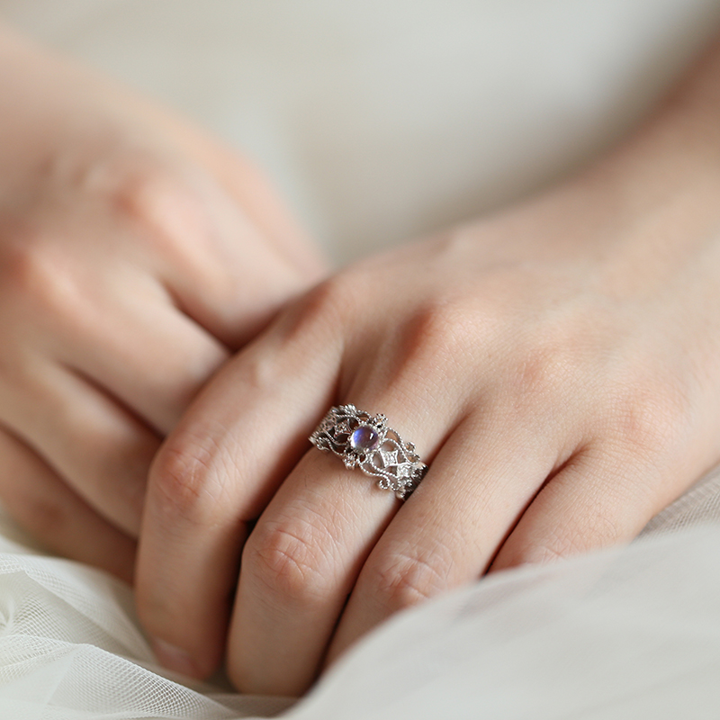 Bague Femme en Argenterie - Ref 3086835 Image 1