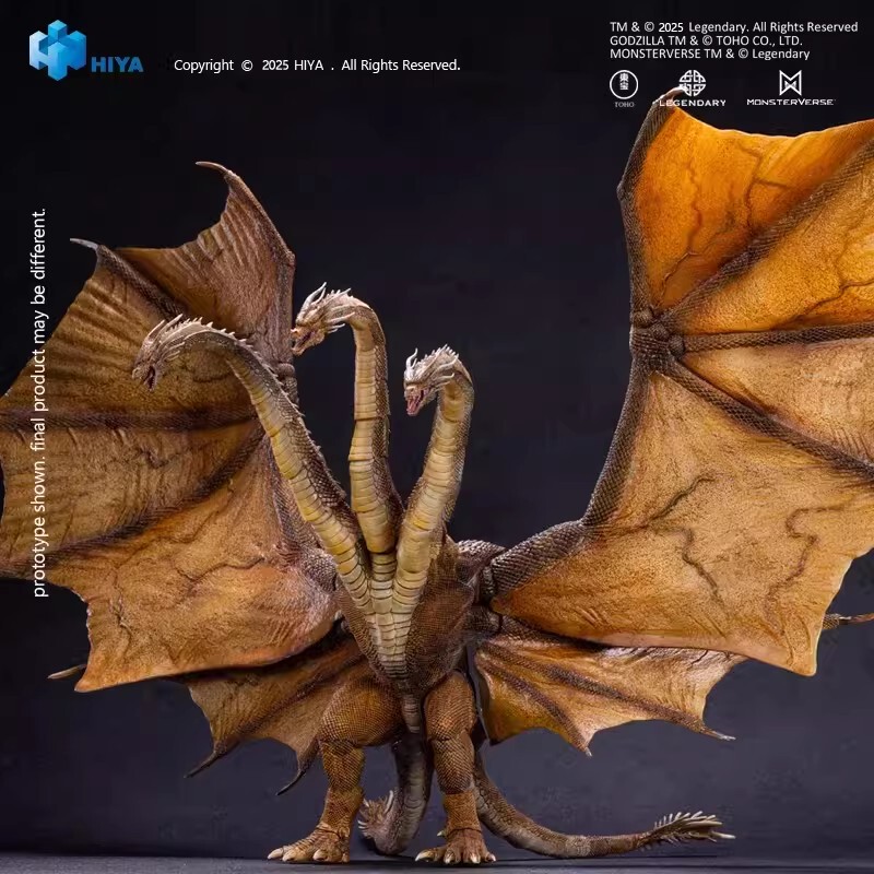 Hiya Toys Ebg0234 Godzilla 2 King of the Monsters King Ghidorah 2.0 Super Articulated Hiya Toys Ebg0234 Godzilla 2 King of the Monsters King Ghidorah 2.0 Super Articulated