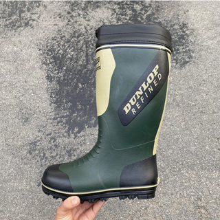 秋冬保暖男士高筒钓鱼鞋户外成人时尚雨鞋橡胶雨靴厚海绵外贸水鞋