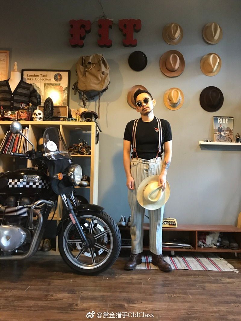 Золотые ретро подтяжки, в американском стиле, 30 года        