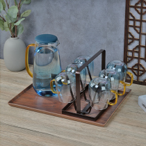 Home Cup Shelf shelf cup holder Cup storage upside down glass drain rack tea cup holder creative European style