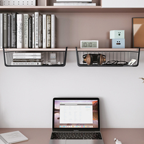 Dormitory University Students Bookshelves Desktop Desk Table Lower Shelf Bookcase Bookcase Desk Finishing Containing Shelf Room Theorist