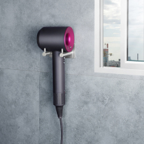 Punch-free wall toilet suitable for Dyson Dyson blower rack bracket storage hanger Hair Dryer rack