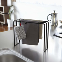 Non-perforated kitchen countertop cloth rack drying towel storage rack Dish cloth cleaning cloth cleaning cloth drain rack Storage rack