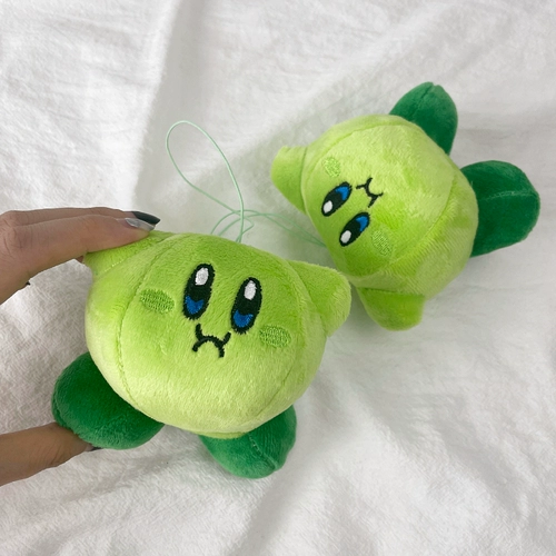 Зеленая подвеска, милая фигурка, плюшевая кукла, ранец, рюкзак, брелок, аксессуар