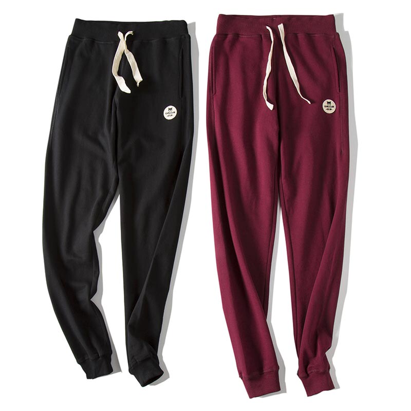 American-Style Street Casual Men's Jogger Pants with Ribbed Cuffs, Tapered Leg, All-Cotton Sweatpants American-Style Street Casual Men's Jogger Pants with Ribbed Cuffs, Tapered Leg, All-Cotton Sweatpants