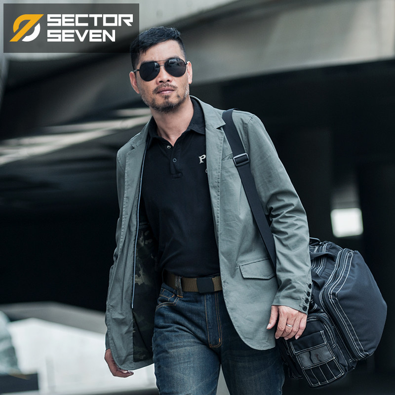 Zone 7 Negotiation Expert City Tactical Commute Spring Autumn Casual Workout Suit Jacket Teen Minor Suit