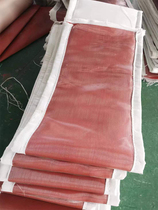 Fourniture fibre non métallique tissu compensateur de carneau en caoutchouc de silicone expansion connectée Flex Peau non métallique
