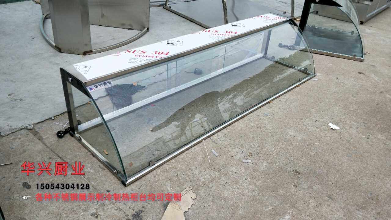 Insulated soup pool insulated table fast food products glass dust cover cooked food insulated cabinet for sale with glass cover