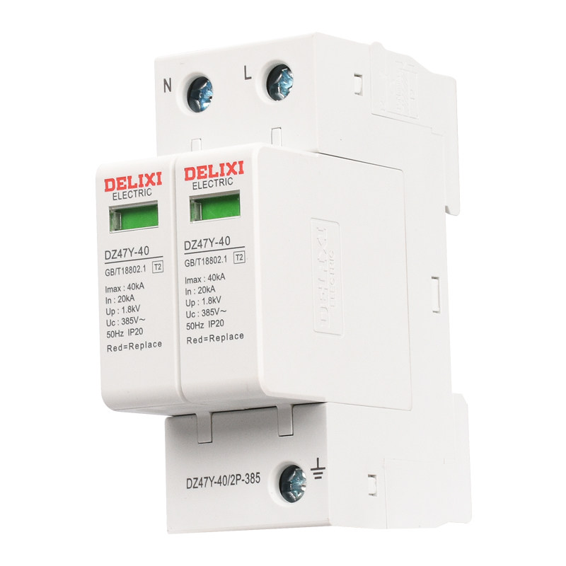 DELIXI ELECTRIC 2P20Ka/40Ka/65Ka Surge Protection Device