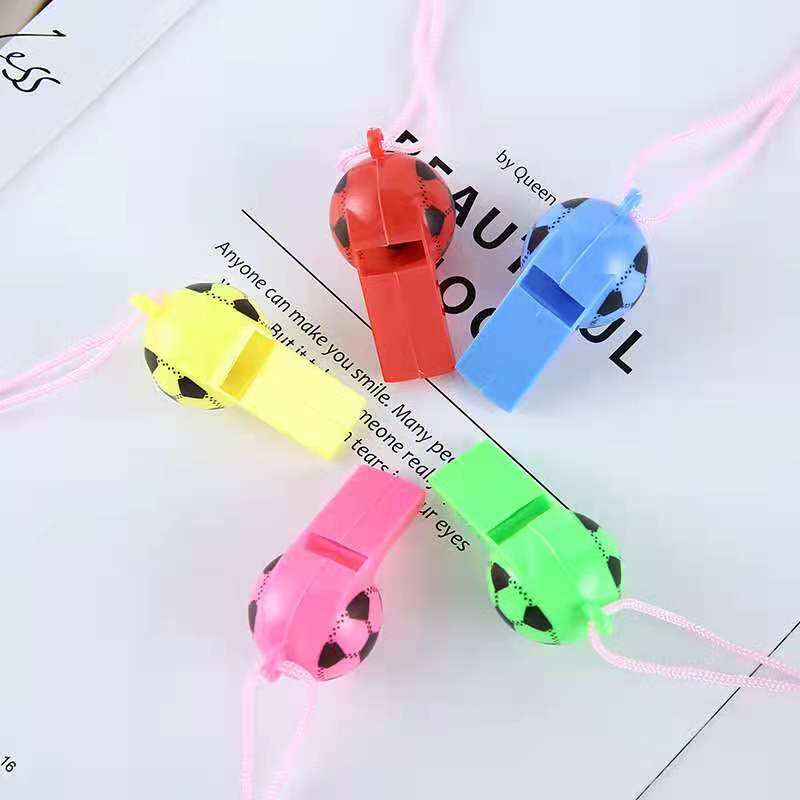 Venue activity supplies whistle color children's whistle cheer cheer football whistle referee plastic whistle