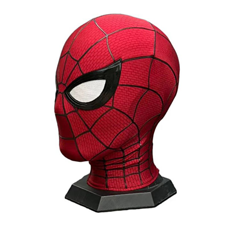 Brand New Spider-Man Headgear, Handmade with Magnetic Eyes, Movie-Replica Mask for Comic Conventions and Cosplay