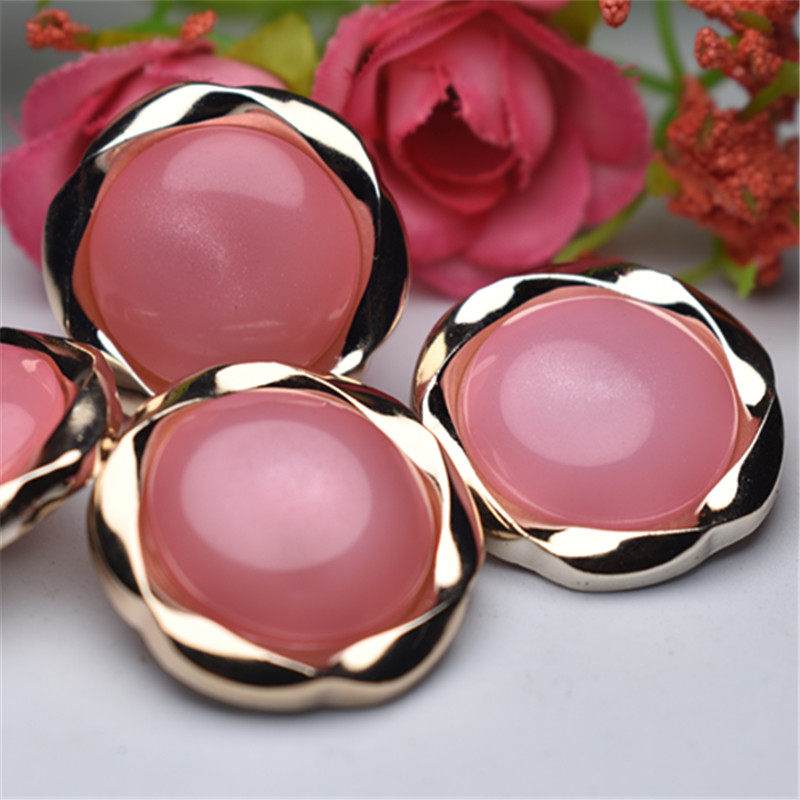 black button button red pink brown white button color button coat windbreaker pajama button