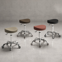 Barber shop large work stool beauty stool beauty salon rotating lifting pulley hairdressing and manicure household round stool dedicated to hair salon