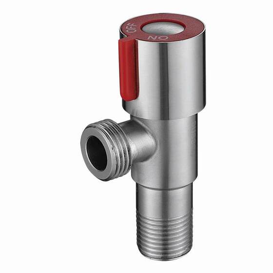 三角阀304不锈钢浴室卫生间冷热厨房加厚冷热角阀厨用马桶