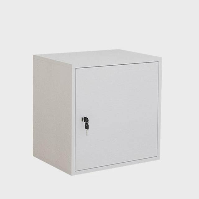 W6 small cabinet with lock free combination lattice cabinet desktop storage cabinet with door floor-standing small office storage cabinet