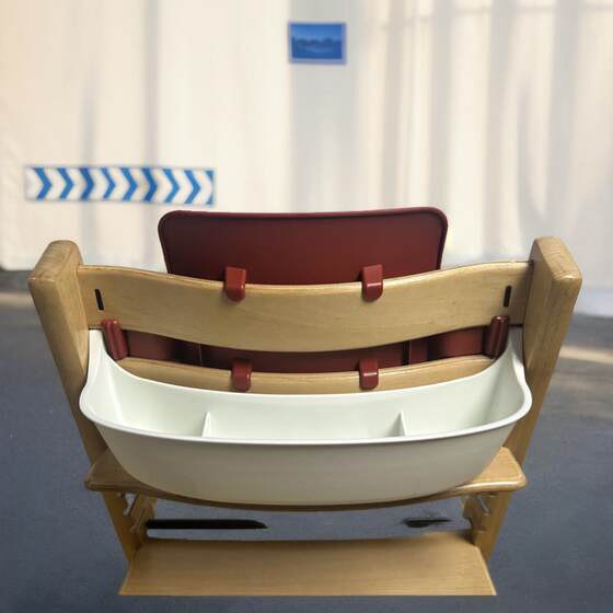 儿童餐椅收纳盒宝宝成长椅收纳盒置物架婴儿餐椅后置收纳箱仓置物