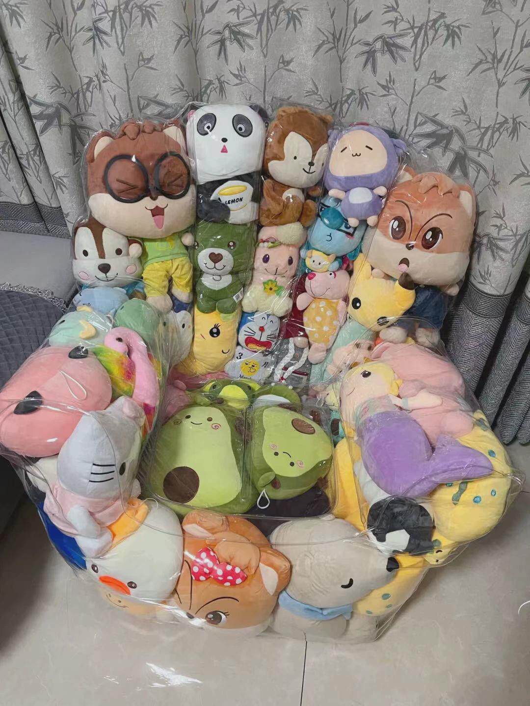 Надувной диван, кукла, надувная система хранения, популярно в интернете, DIY 