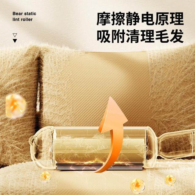 Aiwo pet bristles electrostatic adsorption and sticking wool clothes sheets hair removal pet supplies wholesale