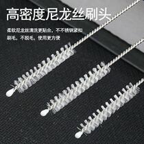 Straw brush bottle brush extended baby pacifier brush straw brush cup brush cup lid gap hard-bristled cleaning brush
