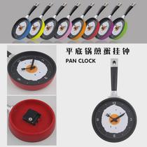 ABS creative wall clock living room clock kitchen omelette pot clock simple clock wall clock wall clock