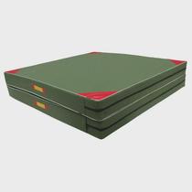 Large gymnastics mat school somersault mat thickened practice mat folding army training sit-ups special mat