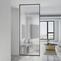Washbasin screen bathroom dry and wet area frosted glass bedroom simple modern entrance hall wall living room partition