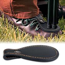 Manba Gun Pad Portable Outdoor Tactical Gun Butt Pad Genuine Leather Gun Rest Foot Pad Hot Selling Hot Picked Cow Leather Gun Holster