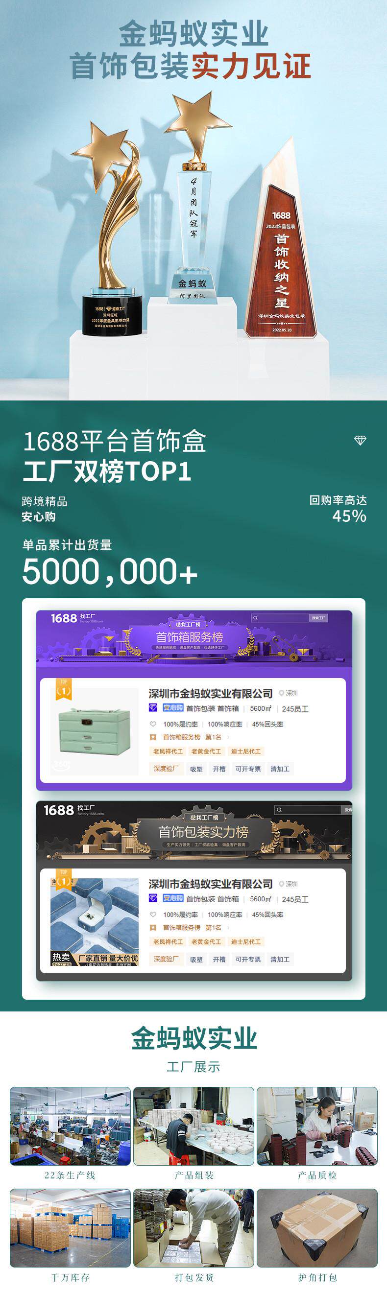 Ювелирная упаковка 轻奢珠宝看货镜高清可旋转桌面化妆镜椭圆珠宝镜子柜台台式珠宝镜